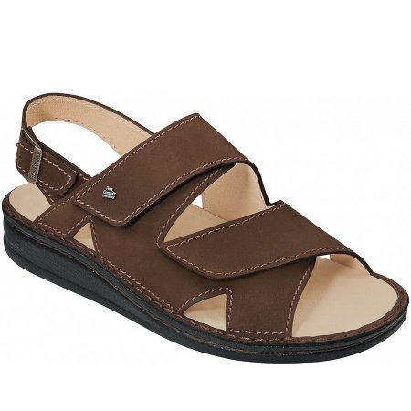 Finn Comfort Herren Sandale in Braun