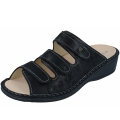 Finn Comfort Damen Pisa Pantoletten in nero