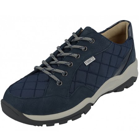 Finn Comfort Damen Schnürhalbschuh in marine/atlantic