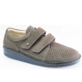 Finn Comfort Herren Tanger kaffee Klettschuh in kaffee
