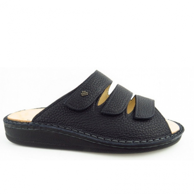 Finn Comfort Herren Korfu Rabo navy Pantolette in navy Finn Comfort Herren Korfu Rabo navy Pantolette in navy