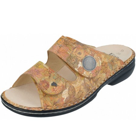 Finn Comfort Damen Sansibar Pantolette in sun