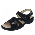 Finn Comfort Damen Sandale in schwarz