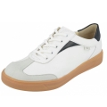 Finn Comfort Herren Schnürschuhe in weiß/schwarz