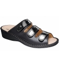 Finn Comfort Damen Pantolette in Schwarz