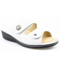 Finn Comfort Damen Panay-S Lotus Pantolette in weiss
