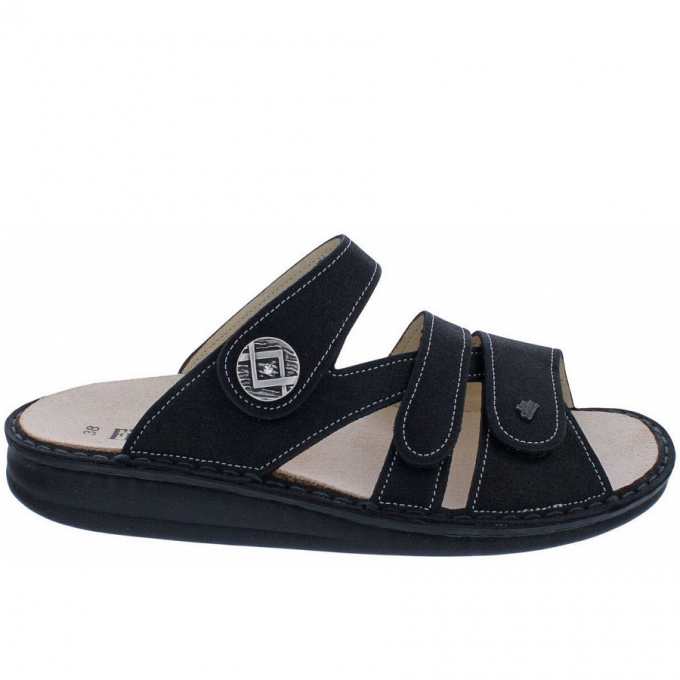 Finn Comfort Damen agueda Pantolette in schwarz Finn Comfort Damen agueda Pantolette in schwarz