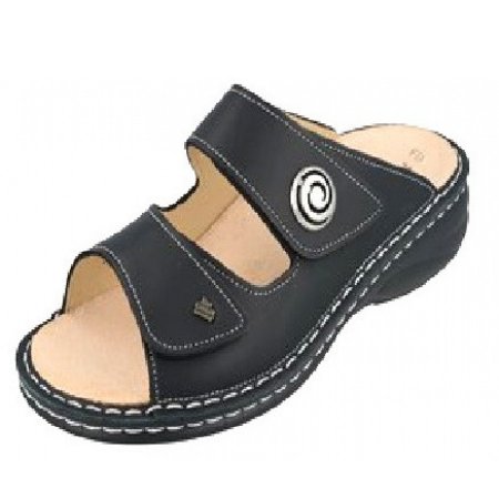 Finn Comfort Damen colina Pantolette in schwarz Finn Comfort Damen colina Pantolette in schwarz