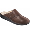 Finn Comfort Herren Clogs in Dunkelbraun