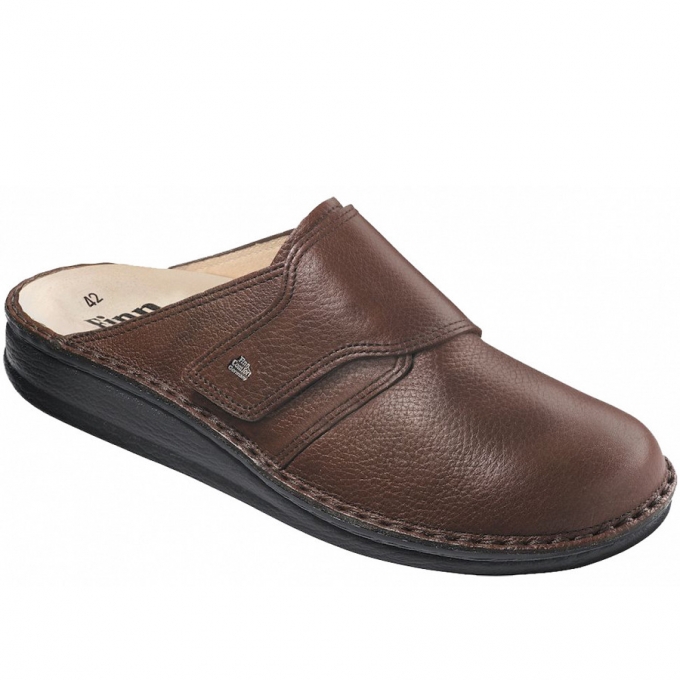Finn Comfort Herren Clogs in Dunkelbraun Finn Comfort Herren Clogs in Dunkelbraun