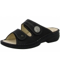 Finn Comfort Damen sansibar Pantolette in schwarz