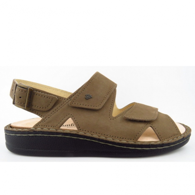 Finn Comfort Herren Toro-S Nubuk truffle Sandale in braun Finn Comfort Herren Toro-S Nubuk truffle Sandale in braun