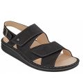 Finn Comfort Herren Sandale in schwarz