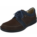 Finn Comfort Herren Schnürschuhe in grizzly/marine