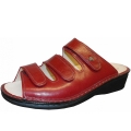 Finn Comfort Damen Pantolette in Red