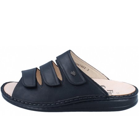 Finn Comfort Herren Pantolette in schwarz
