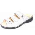 Finn Comfort Damen Menorca-s Mirage grey Pantolette in grey
