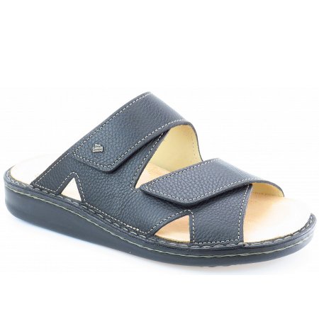 Finn Comfort Herren Danzig-S Pantolette in schwarz