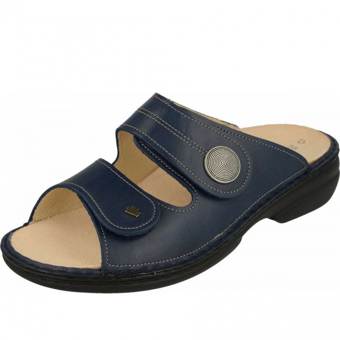 Finn Comfort Damen Pantolette in blau Finn Comfort Damen Pantolette in blau