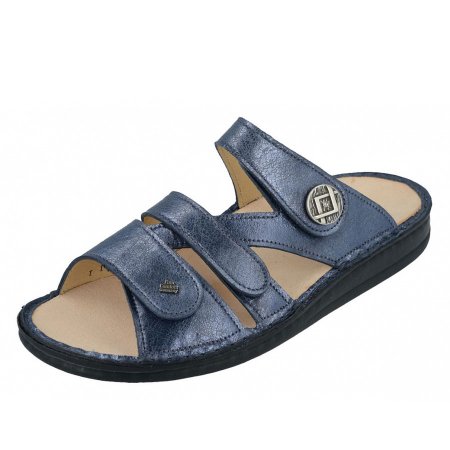 Finn Comfort Damen Pantoletten in Jeans Berna