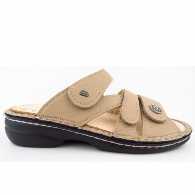Finn Comfort Damen Ventura S sesame Pantolette in sesame Finn Comfort Damen Ventura S sesame Pantolette in sesame