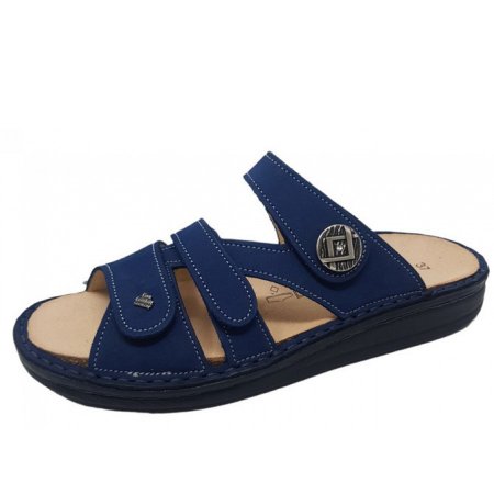 Finn Comfort Damen Ayueda Pantolette in atoll (dkl. blau)