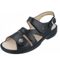 Finn Comfort Damen Gomera Sandale in Schwarz