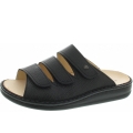 Finn Comfort Herren Korfu Pantolette in Schwarz