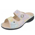Finn Comfort Damen Sansibar Pantoletten in Confetto
