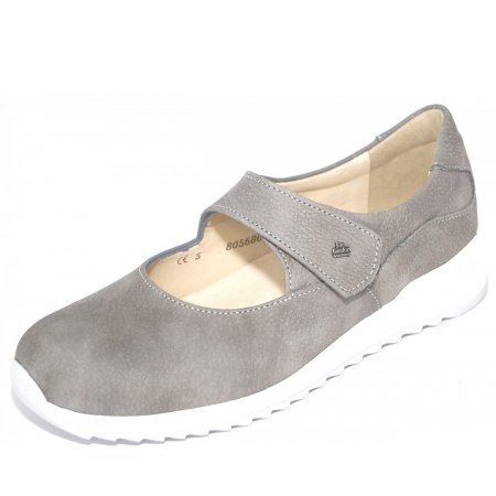 Finn Comfort Damen Soiano Stone Impala Ballerina in Stone