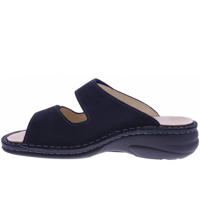 Finn Comfort Damen colina Pantolette in blau Finn Comfort Damen colina Pantolette in blau