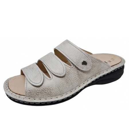 Finn Comfort Damen Hellas Pantolette in taupe Finn Comfort Damen Hellas Pantolette in taupe
