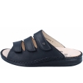 Finn Comfort Herren Pantolette in schwarz