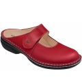 Finn Comfort Damen Clogs in rot
