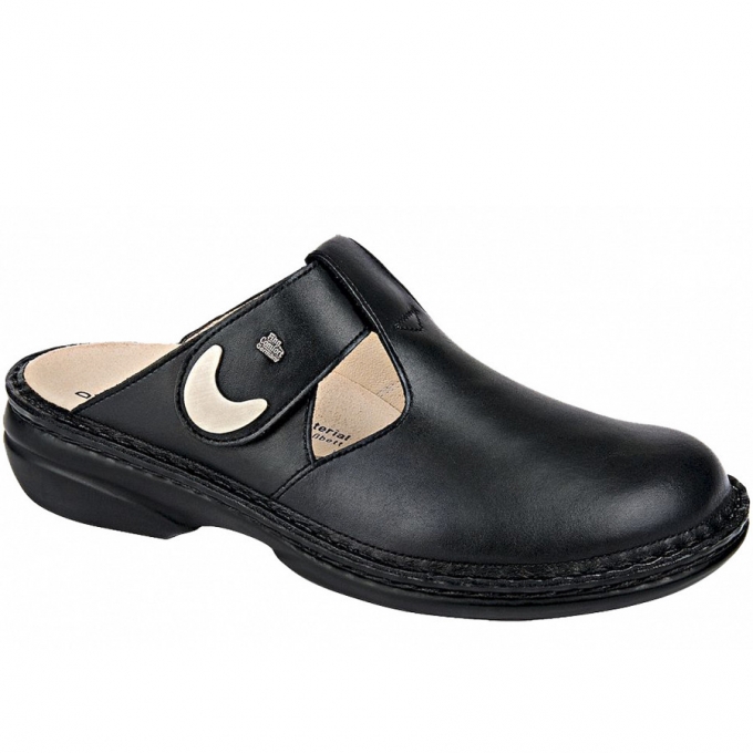 Finn Comfort Damen Clogs in schwarz Finn Comfort Damen Clogs in schwarz