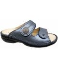 Finn Comfort Damen Pantoletten in Pearl Sky