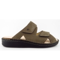 Finn Comfort Herren Danzig S Tango oxide Pantolette in oxide
