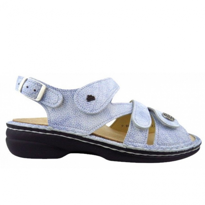 Finn Comfort Damen Gomera Natural mare Sandale in mare Finn Comfort Damen Gomera Natural mare Sandale in mare