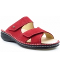 Finn Comfort Damen Melrose Nubuk chili Pantolette in chili