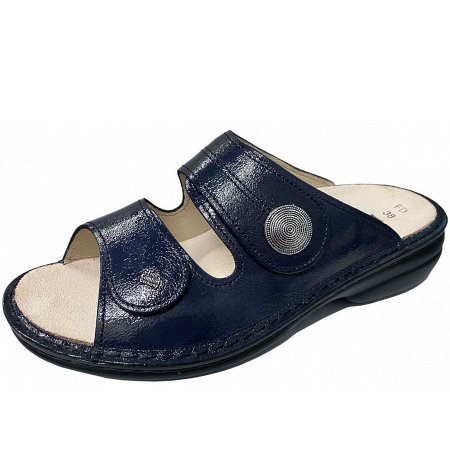 Finn Comfort Damen Pantoletten in pacific Finn Comfort Damen Pantoletten in pacific