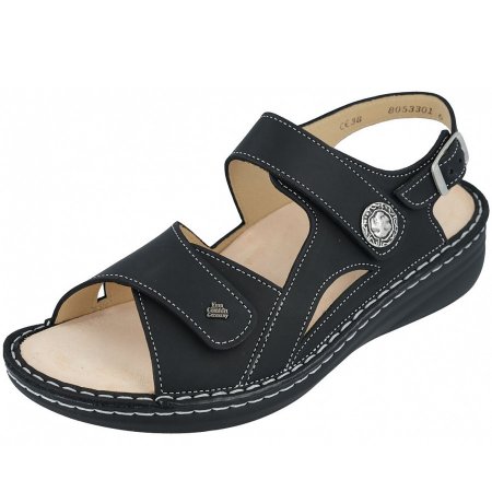 Finn Comfort Damen Sandale in black Finn Comfort Damen Sandale in black