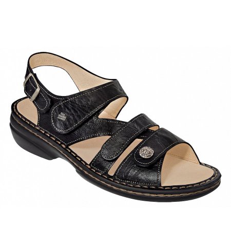 Finn Comfort Damen Sandale in schwarz Finn Comfort Damen Sandale in schwarz