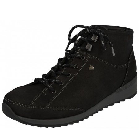 Finn Comfort Damen Merano Buggy schwarz LF Stiefelette in Schwarz