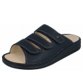 Finn Comfort Herren Korfu night Pantolette in NIGHT