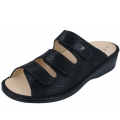 Finn Comfort Damen Pisa Pantolette in nero