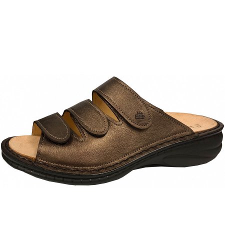 Finn Comfort Damen Pantoletten in cooper luxory