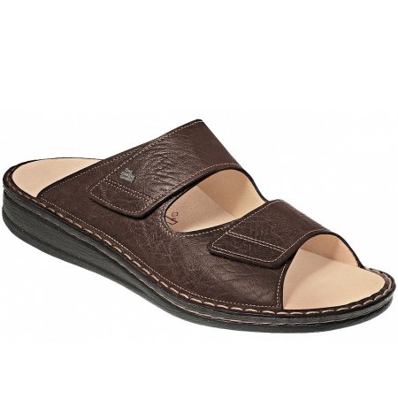 Finn Comfort Herren Pantolette in braun