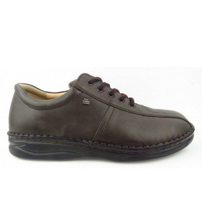 Finn Comfort Herren Dijon dunkelbraun Schnürer in dunkelbraun Finn Comfort Herren Dijon dunkelbraun Schnürer in dunkelbraun