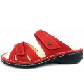 Finn Comfort Damen kimbe Pantolette in rot
