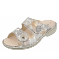 Finn Comfort Damen Sansibar Pantoletten in Argento Iris